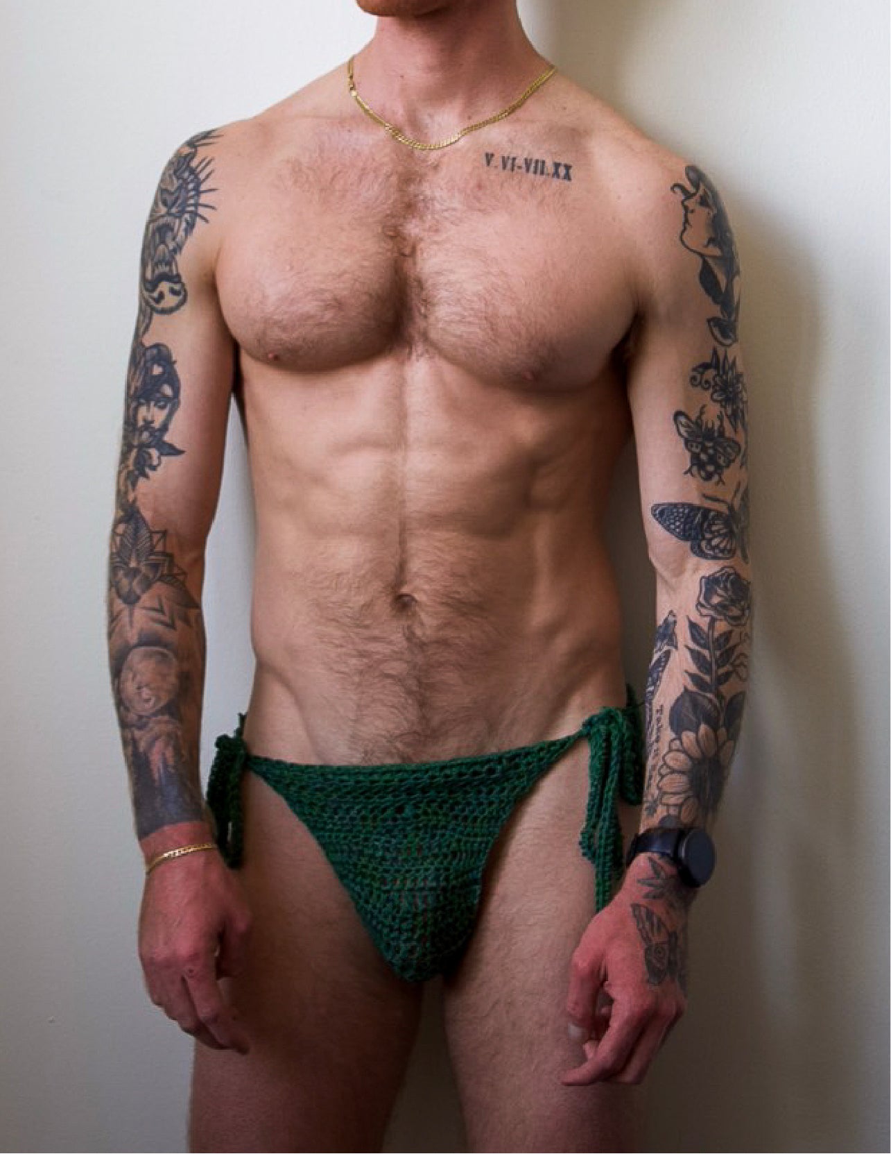 Crocheted Tied Brief
