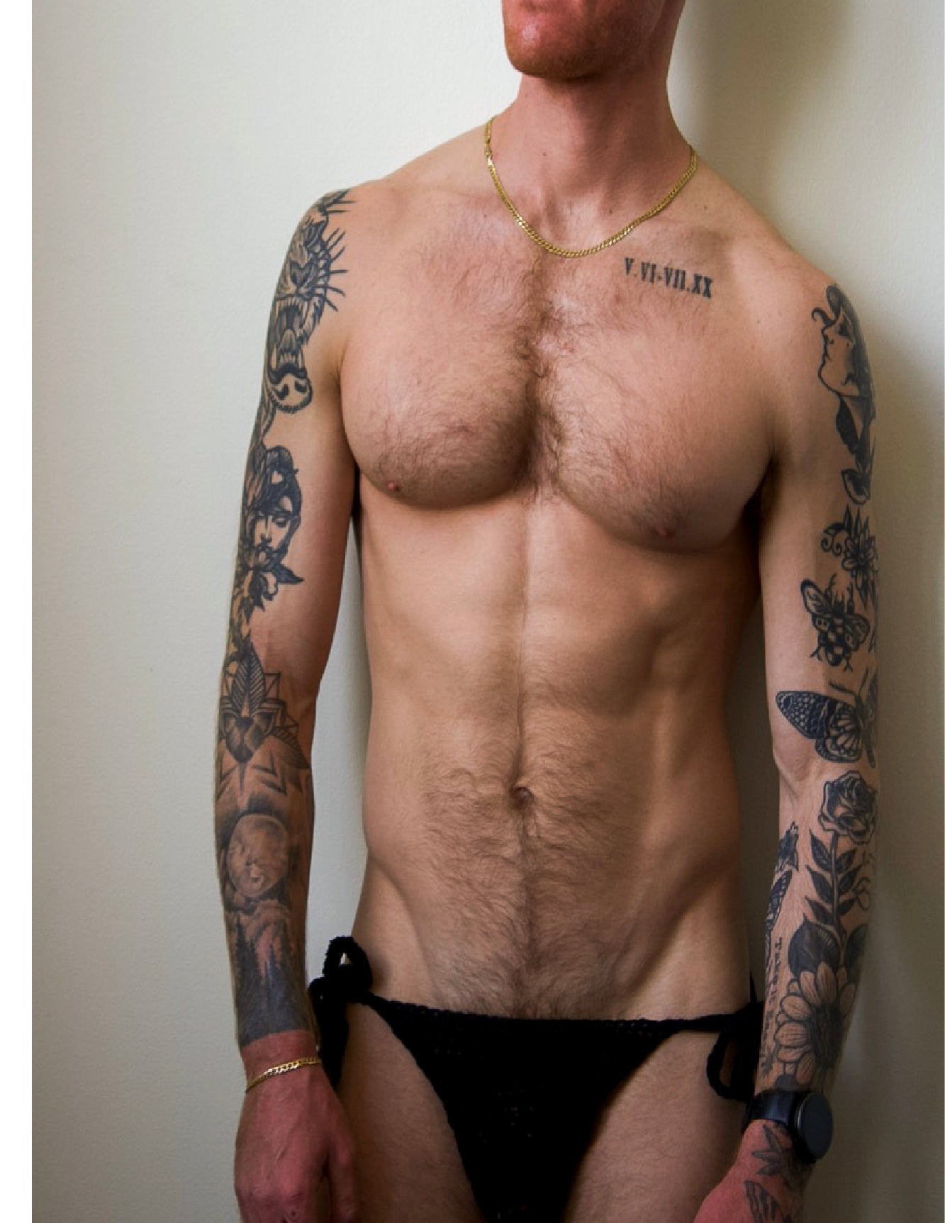Crocheted Tied Brief