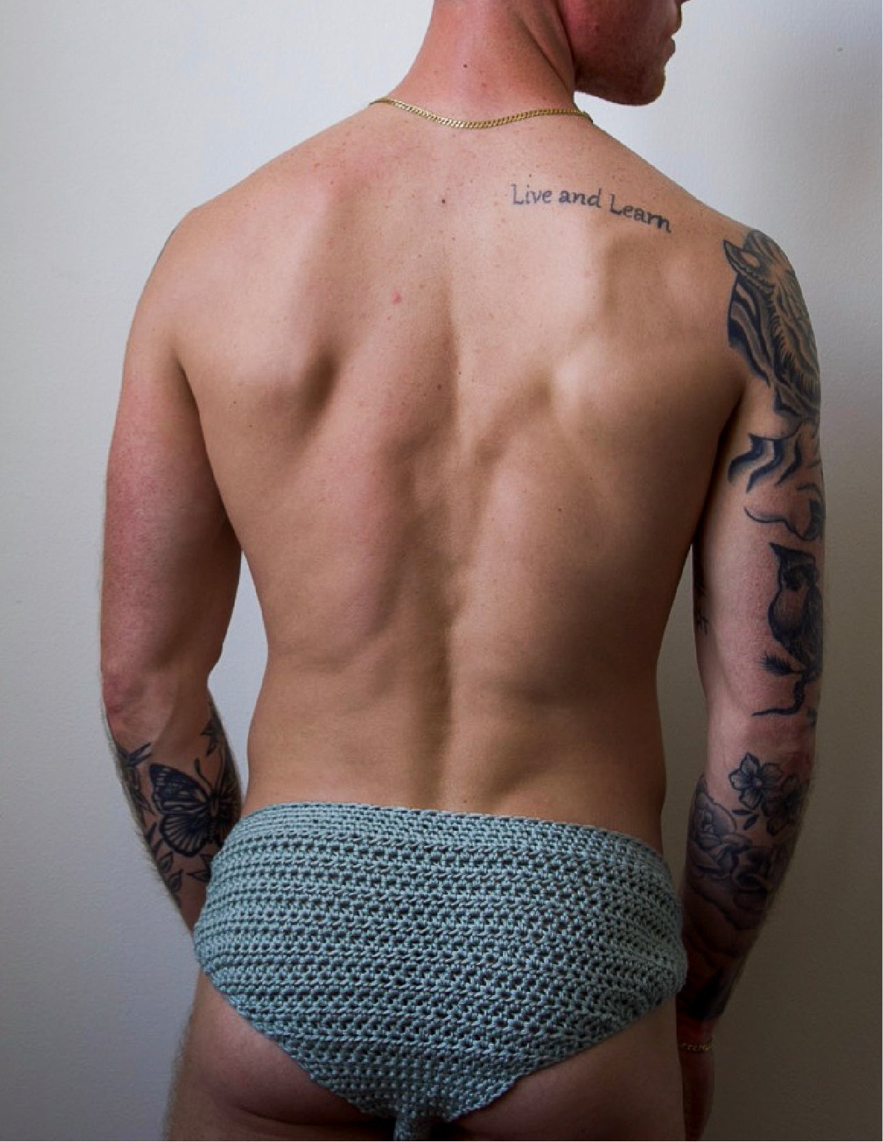 Crocheted Tied Brief