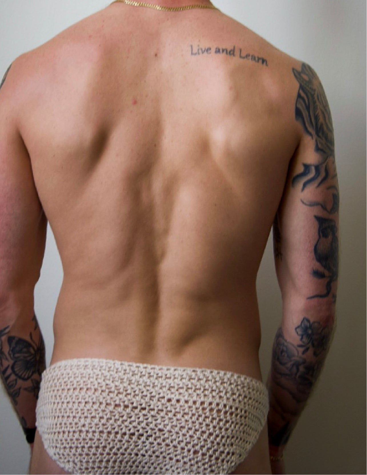 Crocheted Tied Brief