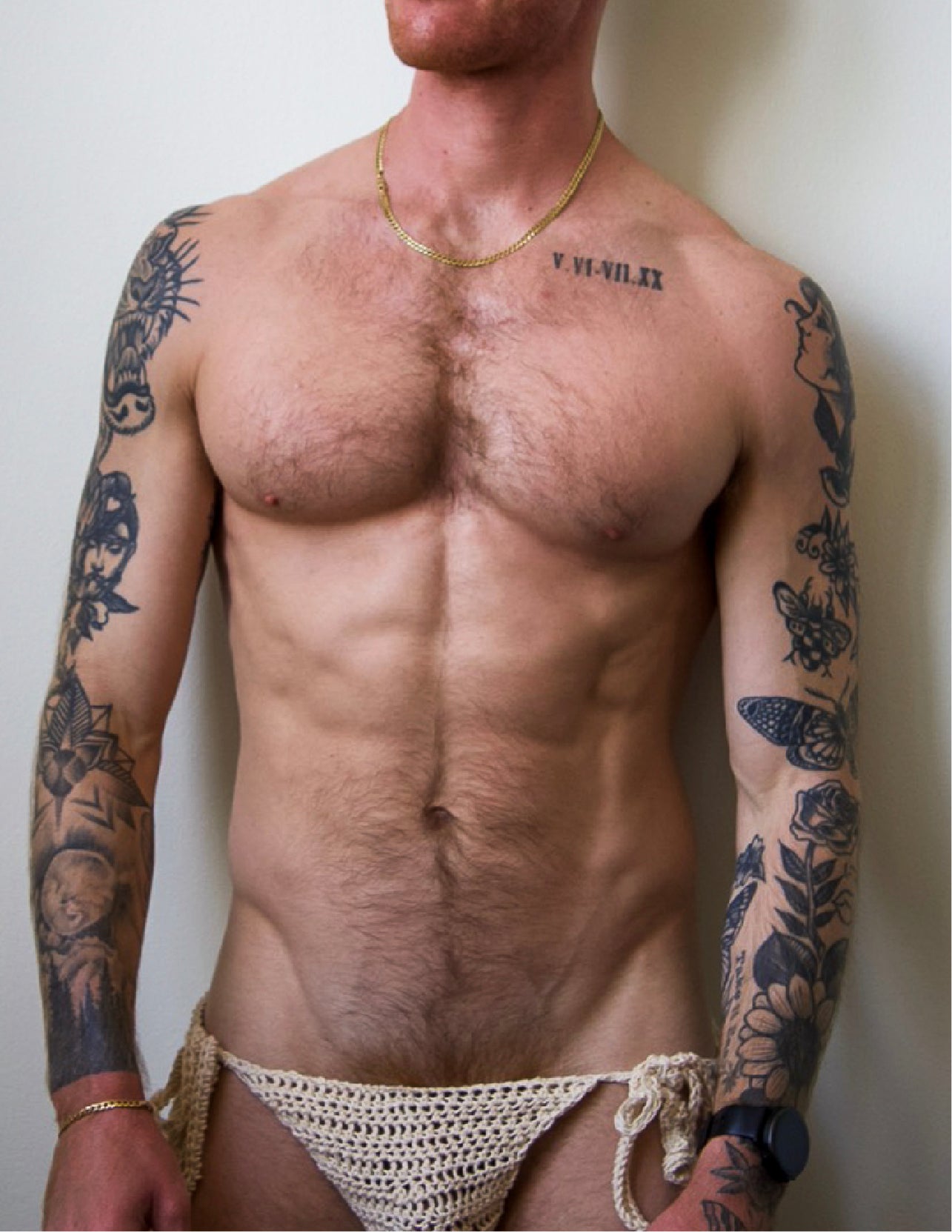 Crocheted Tied Brief