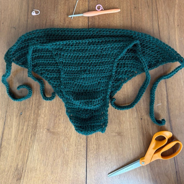 Men's crochet briefs pattern