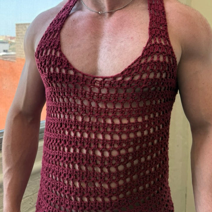 Red Muscle Vest