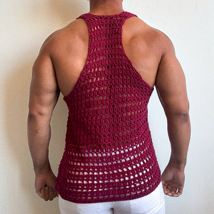 Red Muscle Vest