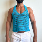 Channing Cropped Muscle Vest