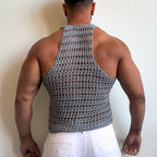 Channing Cropped Muscle Vest