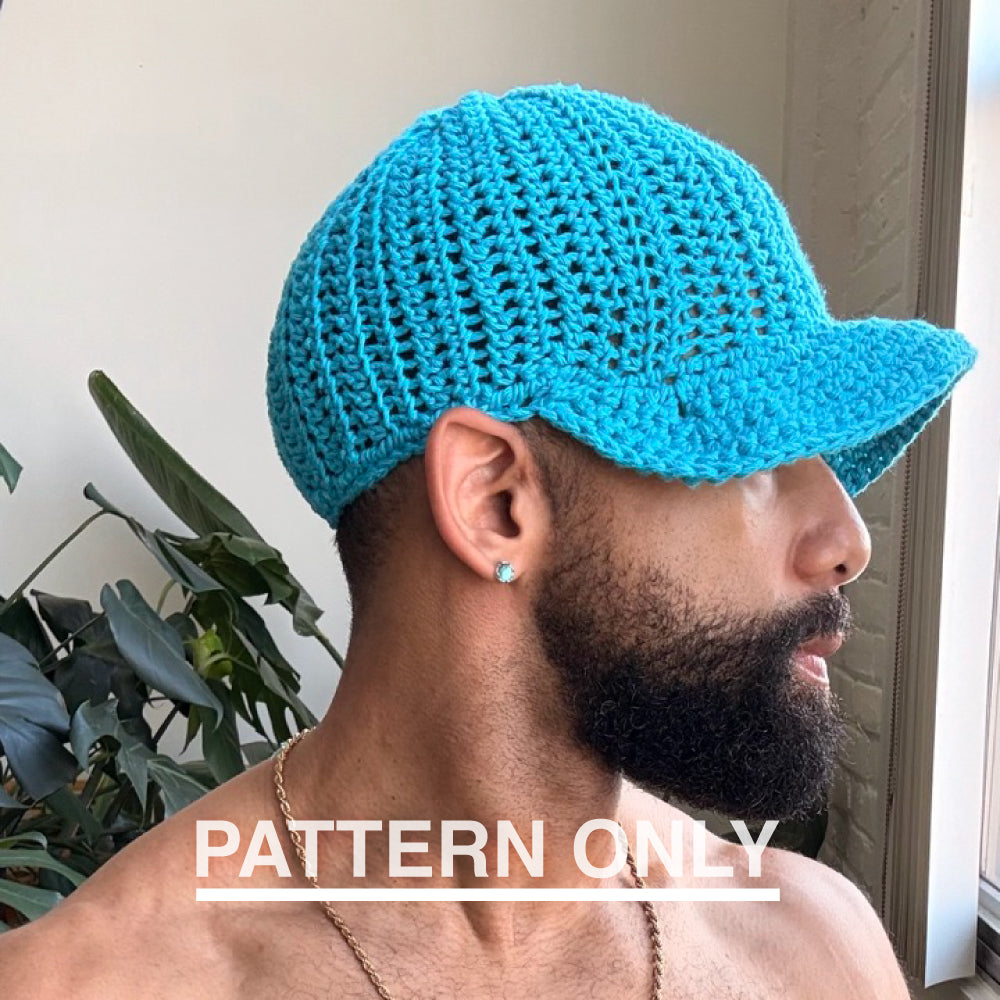 Crochet Baseball Cap Pattern