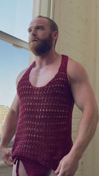 Channing Cropped Muscle Vest