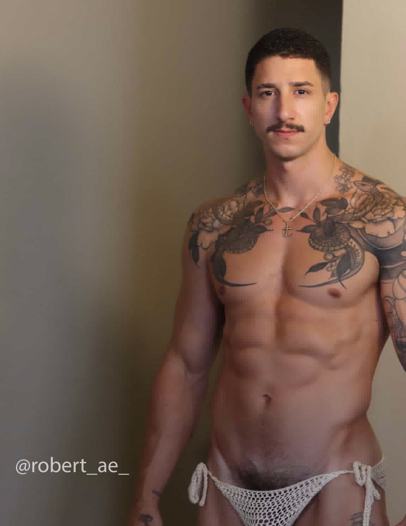 Crocheted Tied Brief